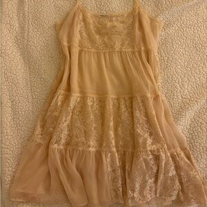 Elegant Lace Slip Dress